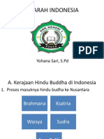 SEJARAH INDONESIA Kerajaan Hindu Buddha