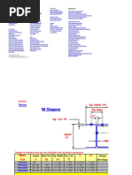 W Beam Dimensions and Specifications | PDF