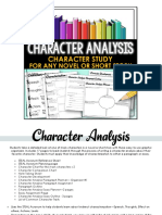 CharacterAnalysisStudyandCharacterizationActivity 1