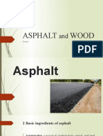 Asphalt and Wood