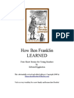 How Ben Franklin Learned