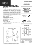 Quad Eia-422/3 Line Receiver With Three-State Outputs: Semiconductor Technical Data