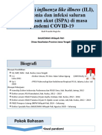 DR - Budi P.SPP - Deteksi Dini Influenza Like Illness (ILI), Pneumonia Dan ISPA Dimasa Pandemi (Wilker Balkesmas Pati)