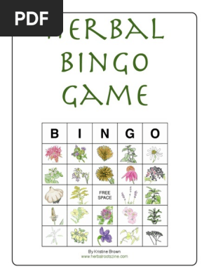 Herbal Bingo