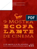 9 Mostra Ecofalante de Cinema 2020 - Folder Da Programação