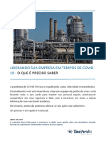 Conduzindo A Estratégia Empresarial - Covid-19