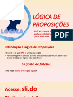 Aula 02 - Proposições e Conectivos Lógicos