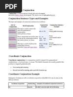 Understanding Conjunction: Phrase, Clause, Speech