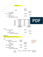 Exercise 1.1: Downpayment Present Value of Note (200,000 X 3.17 Pvoa) Total Cost