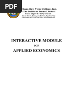 (Applied Economics) Interactive Module Week 2