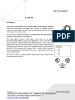 Data Sheet: Impulse Valve Operator (Ivo) Kit