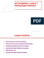 Lesson 7 Casing Setting Depth Selection