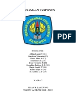 Makalah Mat Fungsi Eksponen Sems 1 Mipa 7