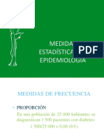 Unidad Ix Medidas Estadísticas en Epidemiología