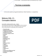Motores SQL (1). Conceptos básicos Visual FoxPro. Técnicas avanzadas