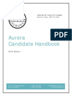 Candidate Handbook - 2019 Edition