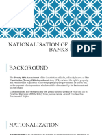 Nationalization of Banks: Objectives and Impact