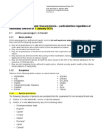 Annex CH-1, List 2: ID and Visa Provisions - Particularities Regardless of Nationality (Version of 1 January 2021)