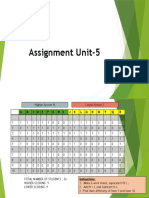 Unit-5 Assignment, Testing Measurement