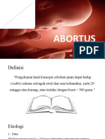 Referat Abortus