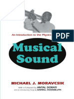 Moravcsik, m. j. - Musical Sound