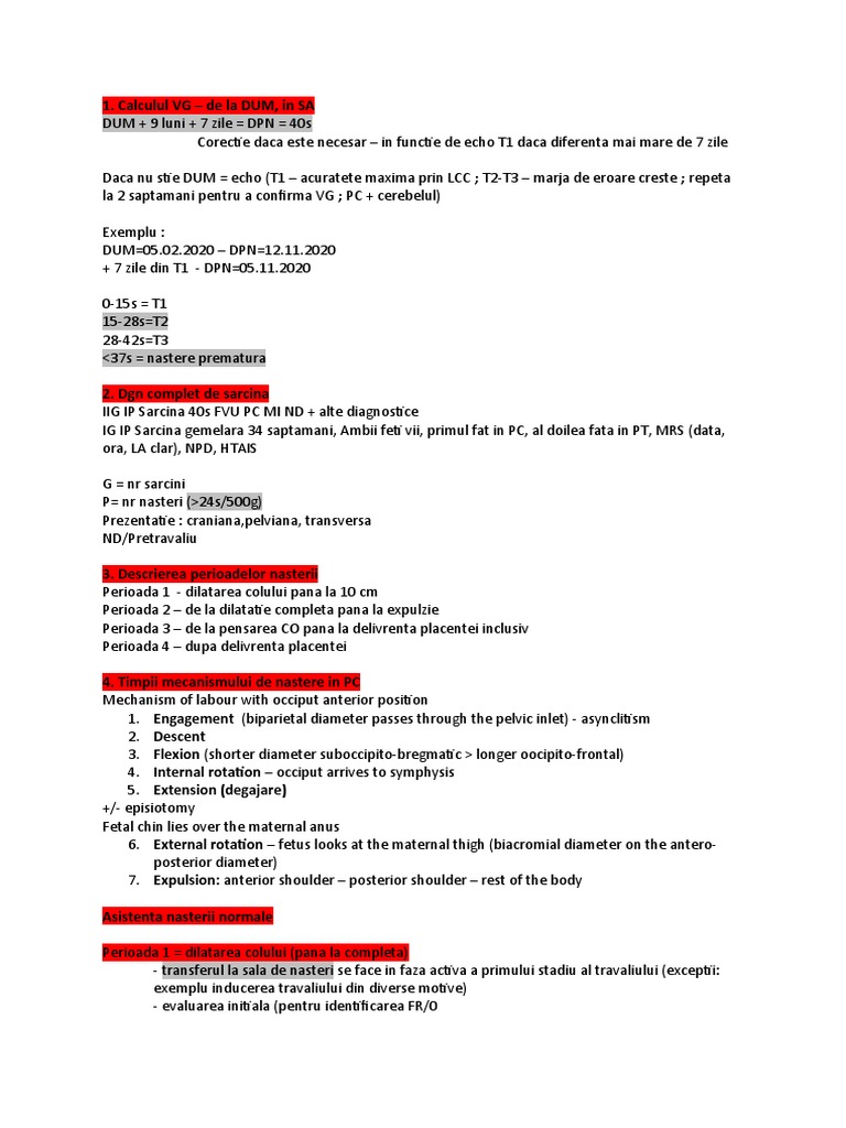 Recapitulare | PDF