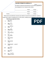 Evaluación Modulo 3