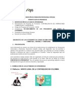 Normatividad Laboral, Comercial, Contable y Tributaria Grado 10d 2021 Guia Diagnostica