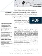 Artigo - Semana - 1 (1) - Práticas Pedagógicas Na Educação de Jovens e Adultos