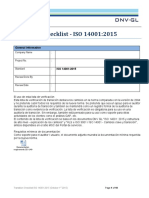 ISO 14001 Transición guía de verificación