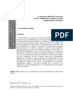 Suspension Judicial de Efectos Actos Administrativos