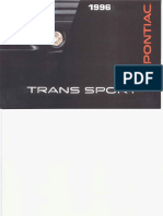 1996 Pontiac Trans Sport Owners Manual