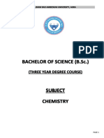 b.sc. (Chemistry)