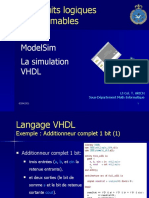 La Simulation VHDL - ModelSim