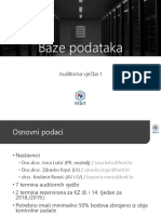 Auditorna Vježba 1 (2017-2018)