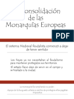 La Consolidacion de Los Reinos Europeos