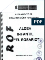 ROF-Aldea Infantil El Rosario