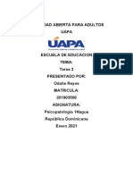 tarea 2  psicopatologia 1