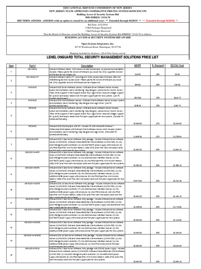 Building Access and Security Systems 15 - 16 - 70 Resolution Extension  04-28-20xlsx | PDF | Personal Computers | Windows 7