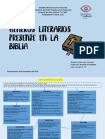 Generos Literarios Presente en La Biblia