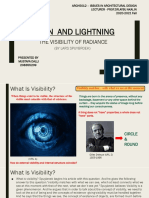 ISSUES IN ARCHITECTURAL DESIGN-SUN AND LIGHTNING - THE RADIANCE OF VISIBILITY-Mustafa Dallı - 208355209