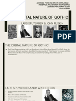 FORM AND STR. OF SPATIAL IMAGE-PERCEPTUAL PRO. BETWEEN MAN AND SPACE - THE DIGITAL NATURE OF GOTHIC - Mustafa Dallı - 208355209