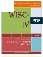 WISC IV Curso Culiacán