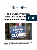 10 Services You Can Help Local Businesses On Lockdown Time 1