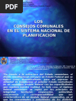 Los Consejos comunales en el Sistema Nacional de Planificación