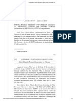 C) Metro Manila Transport Corporation vs. Reynaldo and Junnel Cuevas, Represented by Reynaldo Cuevas, GR. No. 167797 June 15, 2015