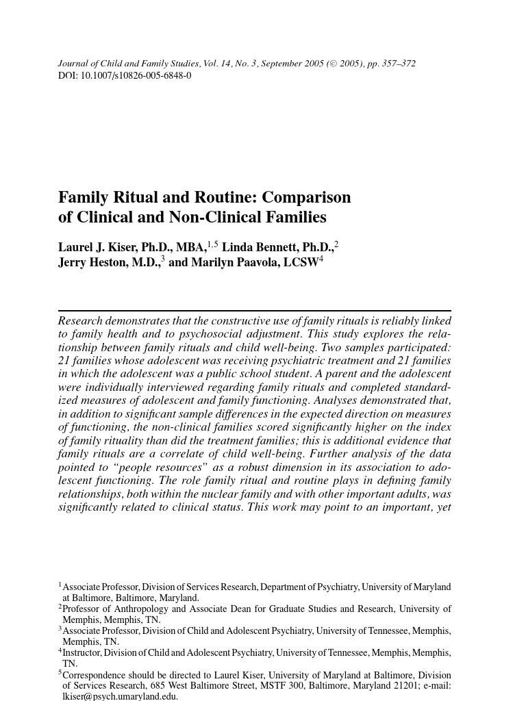 Fulltext | PDF | Family | Rituals