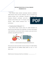 Modul Paramter Mesin Bubut