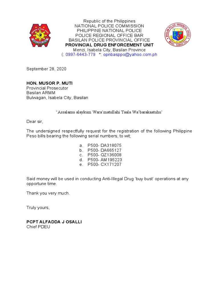 Fiscal Buy Bust Money | PDF