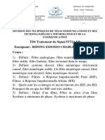 TD4 Traitement Du Signal 2019-2020 ITT2A&B